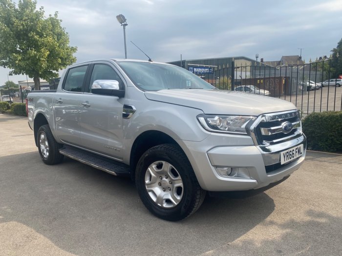 Ford Ranger Pick Up Double Cab Limited 2 2.2 TDCi Pick Up Diesel Silver