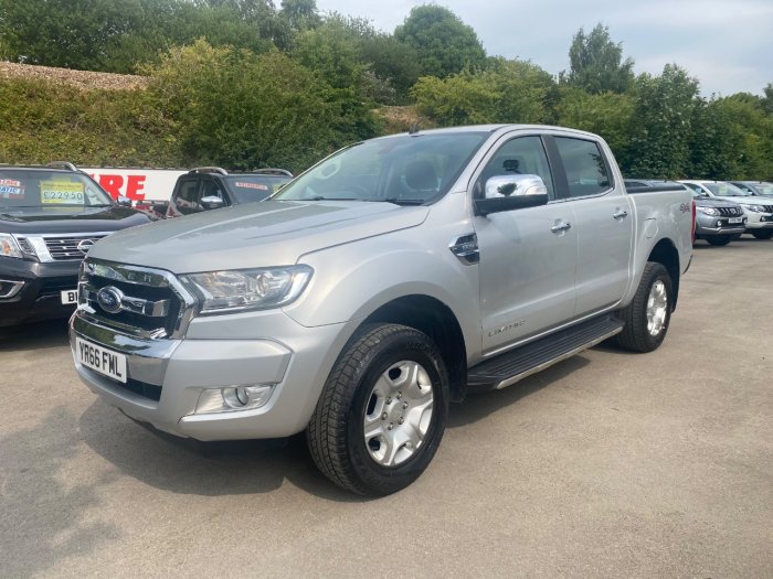 Ford Ranger Pick Up Double Cab Limited 2 2.2 TDCi Pick Up Diesel Silver