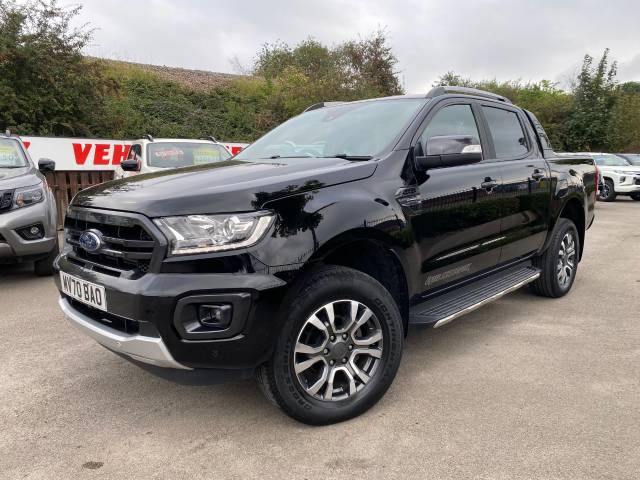 Ford Ranger Pick Up Double Cab Wildtrak 2.0 EcoBlue 213 Auto Pick Up Diesel Black