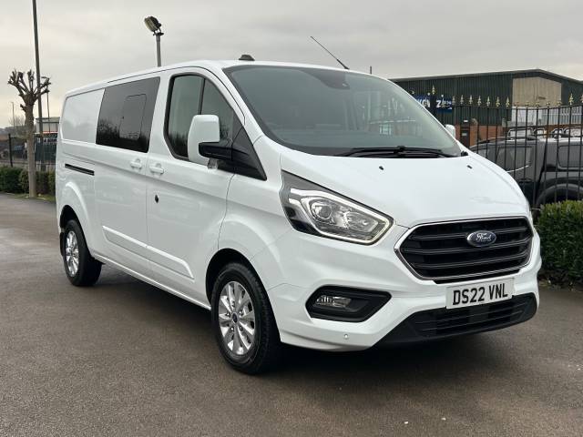 2022 Ford Transit Custom 2.0 EcoBlue 130ps Low Roof D/Cab Limited Van