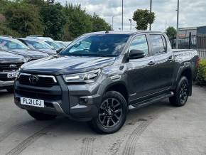 TOYOTA HILUX 2021 (21) at MD Vehicles Chesterfield