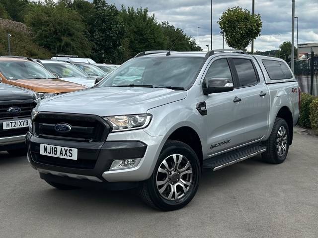 Ford Ranger Pick Up Double Cab Wildtrak 3.2 TDCi 200 Auto Pick Up Diesel Silver