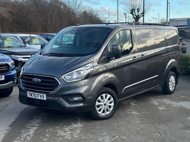 Ford Transit Custom 2.0 EcoBlue 130ps Low Roof Limited Van Panel Van Diesel Grey