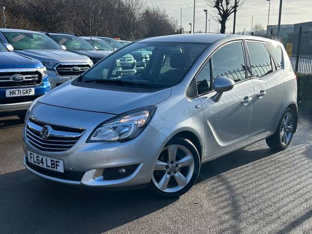 Vauxhall Meriva 1.4i 16V Tech Line 5dr MPV Petrol Silver