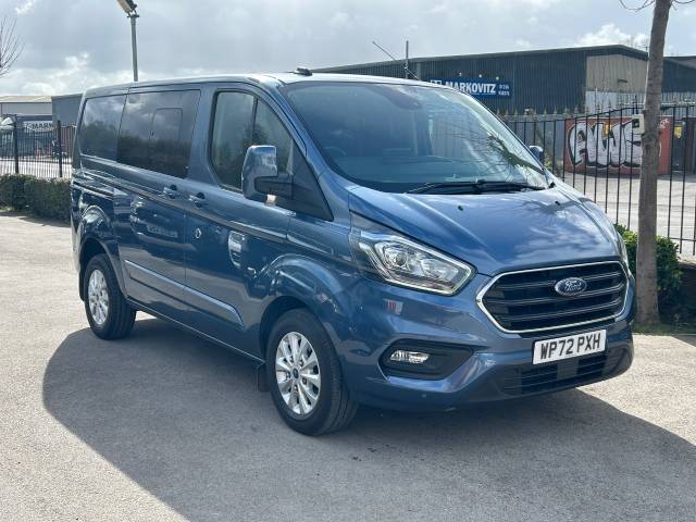 2022 Ford Transit Custom 2.0 EcoBlue 170ps Low Roof D/Cab Limited Van Auto