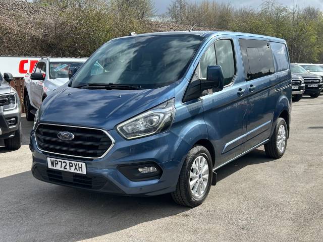 2022 Ford Transit Custom 2.0 EcoBlue 170ps Low Roof D/Cab Limited Van Auto