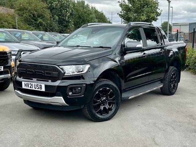 Ford Ranger Pick Up Double Cab Wildtrak 2.0 EcoBlue 213 Auto Pick Up Diesel Black