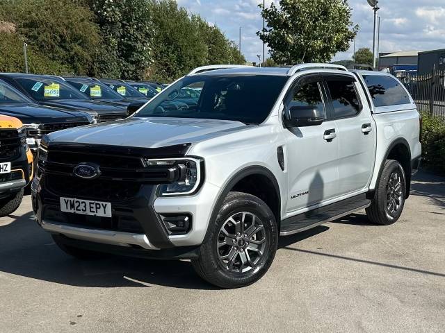 Ford Ranger Pick Up Double Cab Wildtrak 2.0 EcoBlue 205 Auto Pick Up Diesel Silver