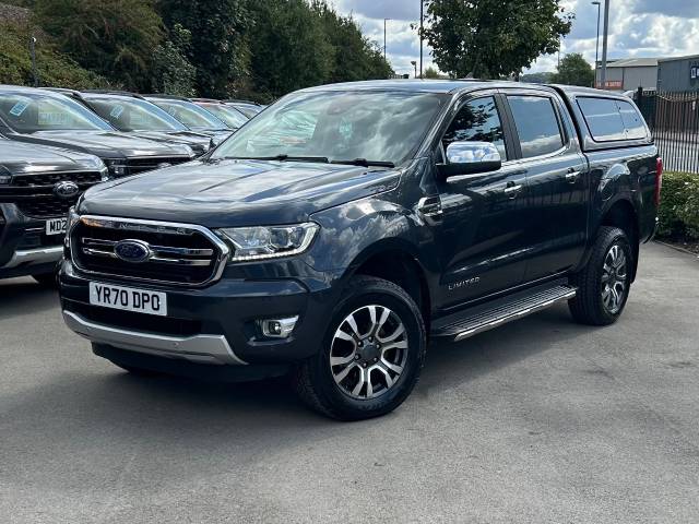 Ford Ranger Pick Up Double Cab Limited 1 2.0 EcoBlue 213 Auto Pick Up Diesel Grey