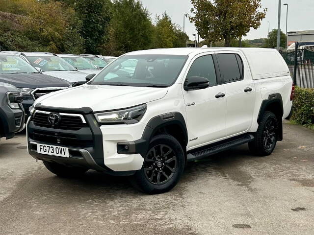 Toyota Hilux Invincible X D/Cab Pick Up 2.8 D-4D Auto Double Cab Diesel White
