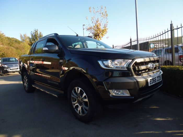 Ford Ranger 3.2 RANGER WILDTRAK 4X4 TDCI Four Wheel Drive Diesel Black