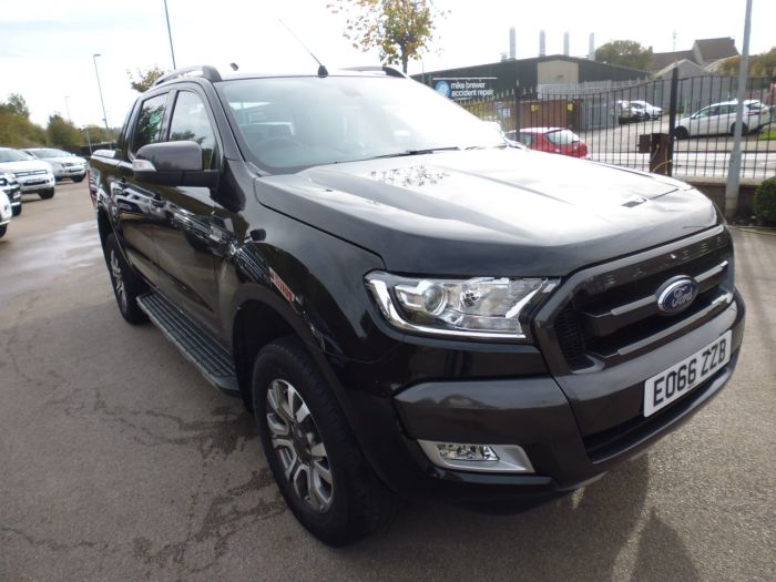 Ford Ranger 3.2 RANGER WILDTRAK 4X4 TDCI Four Wheel Drive Diesel Black