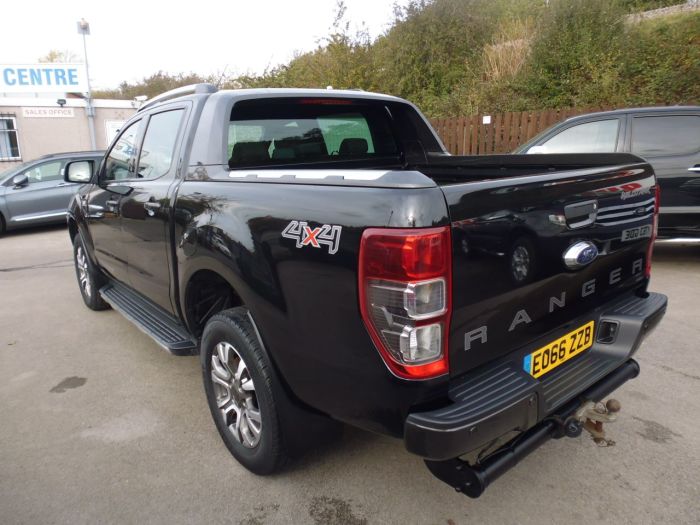Ford Ranger 3.2 RANGER WILDTRAK 4X4 TDCI Four Wheel Drive Diesel Black