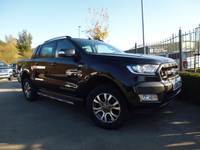 Ford Ranger 3.2 RANGER WILDTRAK 4X4 TDCI Four Wheel Drive Diesel Black