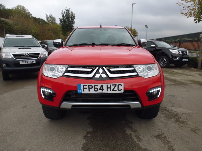 Mitsubishi L200 2.5 Double Cab DI-D Barbarian 4WD 176Bhp Four Wheel Drive Diesel Red
