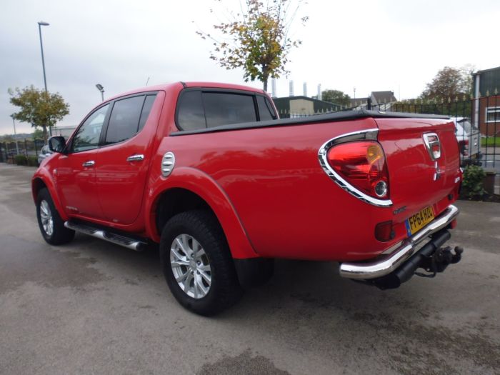 Mitsubishi L200 2.5 Double Cab DI-D Barbarian 4WD 176Bhp Four Wheel Drive Diesel Red