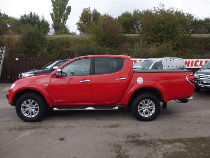 Mitsubishi L200 2.5 Double Cab DI-D Barbarian 4WD 176Bhp Four Wheel Drive Diesel Red