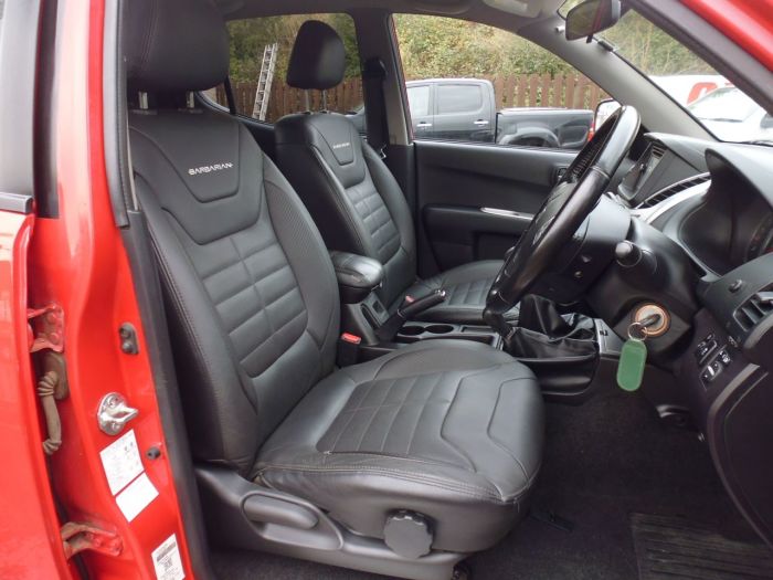 Mitsubishi L200 2.5 Double Cab DI-D Barbarian 4WD 176Bhp Four Wheel Drive Diesel Red