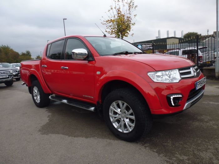 Mitsubishi L200 2.5 Double Cab DI-D Barbarian 4WD 176Bhp Four Wheel Drive Diesel Red
