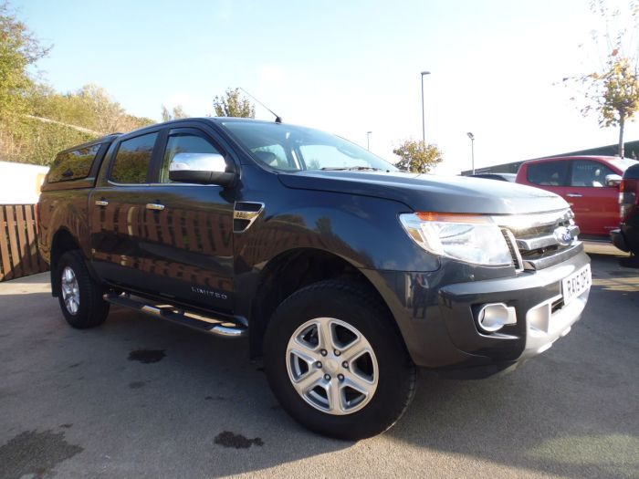 Ford Ranger Pick Up Double Cab Limited 2.2 TDCi 150 4WD Four Wheel Drive Diesel Grey