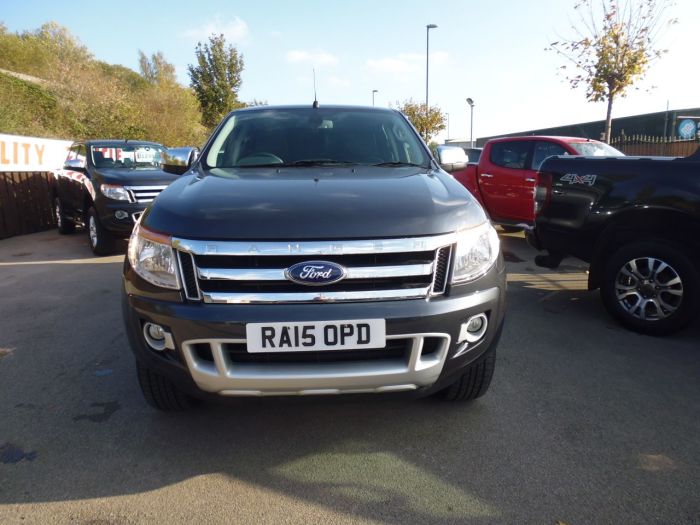 Ford Ranger Pick Up Double Cab Limited 2.2 TDCi 150 4WD Four Wheel Drive Diesel Grey
