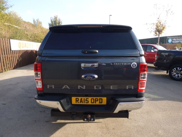 Ford Ranger Pick Up Double Cab Limited 2.2 TDCi 150 4WD Four Wheel Drive Diesel Grey