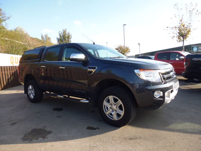 Ford Ranger Pick Up Double Cab Limited 2.2 TDCi 150 4WD Four Wheel Drive Diesel Grey
