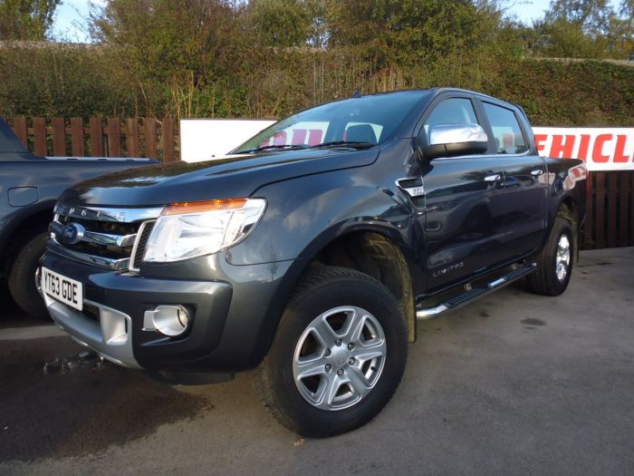 Ford Ranger Pick Up Double Cab Limited 2.2 TDCi 150 4WD Four Wheel Drive Diesel Grey