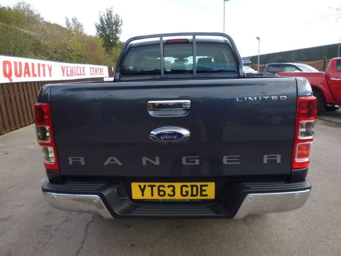 Ford Ranger Pick Up Double Cab Limited 2.2 TDCi 150 4WD Four Wheel Drive Diesel Grey
