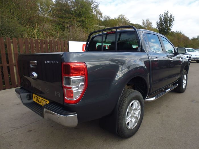 Ford Ranger Pick Up Double Cab Limited 2.2 TDCi 150 4WD Four Wheel Drive Diesel Grey