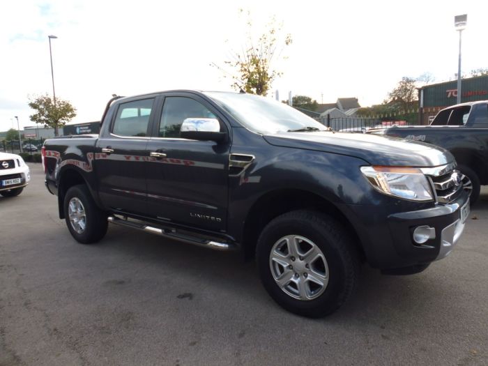 Ford Ranger Pick Up Double Cab Limited 2.2 TDCi 150 4WD Four Wheel Drive Diesel Grey