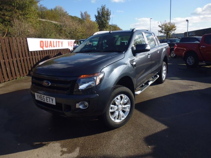 Ford Ranger Pick Up Double Cab Wildtrak 3.2 TDCi 4WD Four Wheel Drive Diesel Grey