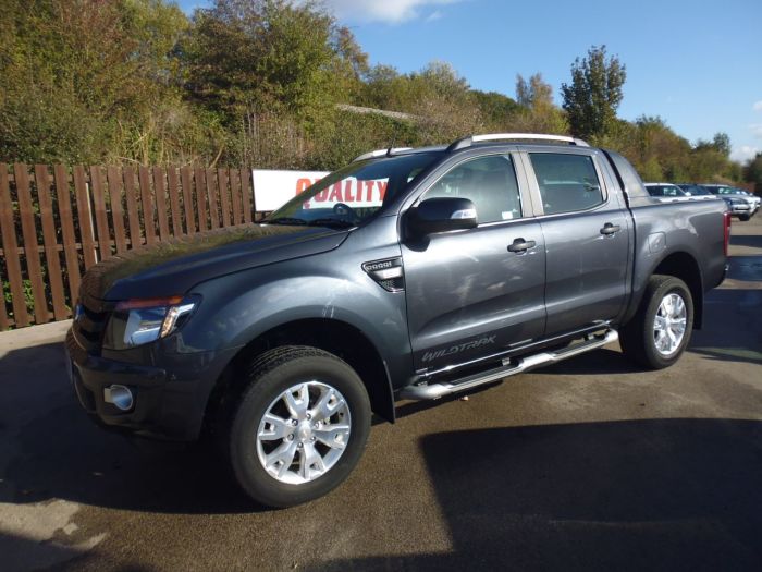 Ford Ranger Pick Up Double Cab Wildtrak 3.2 TDCi 4WD Four Wheel Drive Diesel Grey