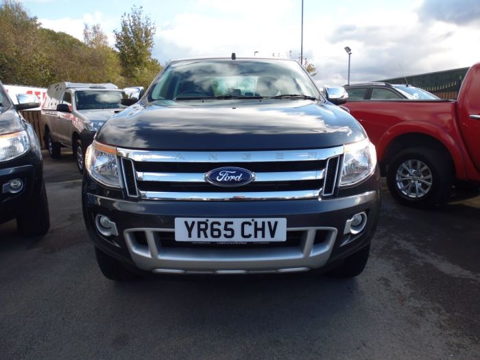 Ford Ranger Pick Up Double Cab Limited 2.2 TDCi 150 4WD Auto Four Wheel Drive Diesel Grey