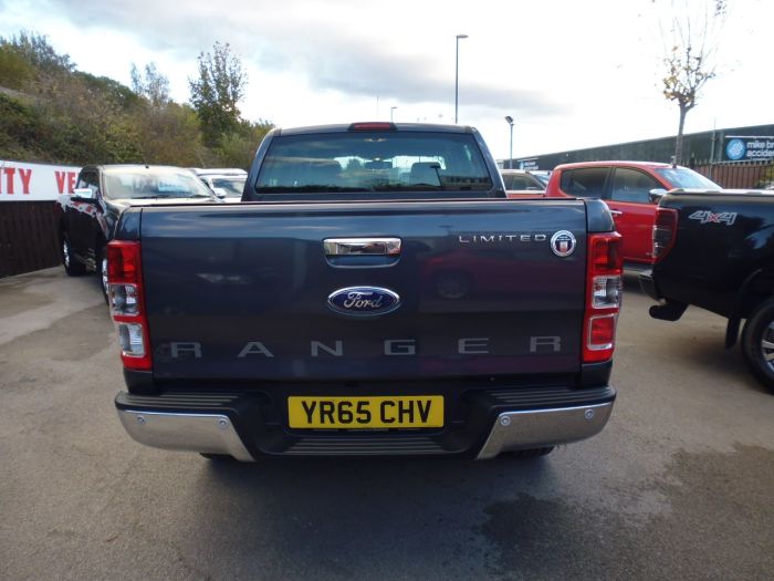 Ford Ranger Pick Up Double Cab Limited 2.2 TDCi 150 4WD Auto Four Wheel Drive Diesel Grey