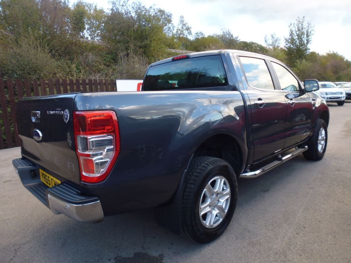 Ford Ranger Pick Up Double Cab Limited 2.2 TDCi 150 4WD Auto Four Wheel Drive Diesel Grey