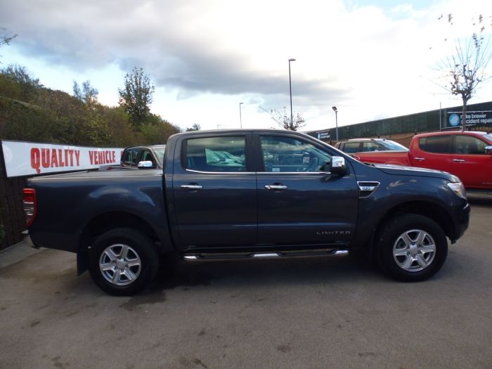 Ford Ranger Pick Up Double Cab Limited 2.2 TDCi 150 4WD Auto Four Wheel Drive Diesel Grey