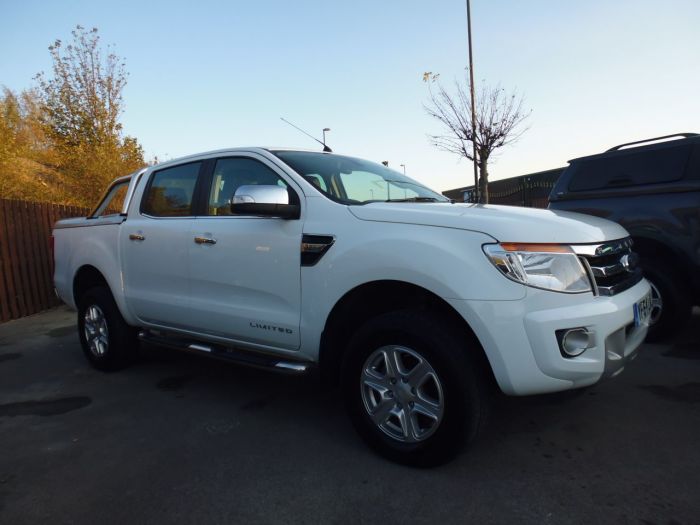 Ford Ranger Pick Up Double Cab Limited 3.2 TDCi 4WD Four Wheel Drive Diesel White