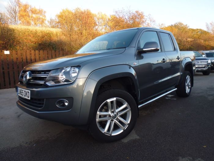 Volkswagen Amarok D/Cab Pick Up Highline 2.0 BiTDI 180 BMT 4MTN Auto Four Wheel Drive Diesel Grey