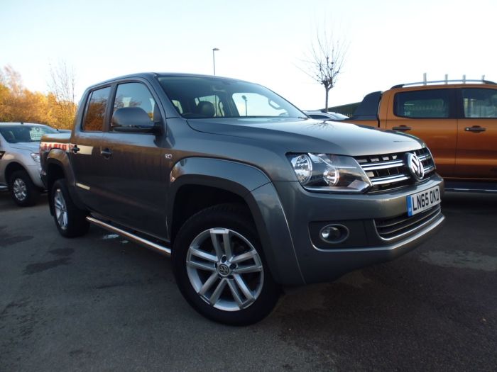 Volkswagen Amarok D/Cab Pick Up Highline 2.0 BiTDI 180 BMT 4MTN Auto Four Wheel Drive Diesel Grey