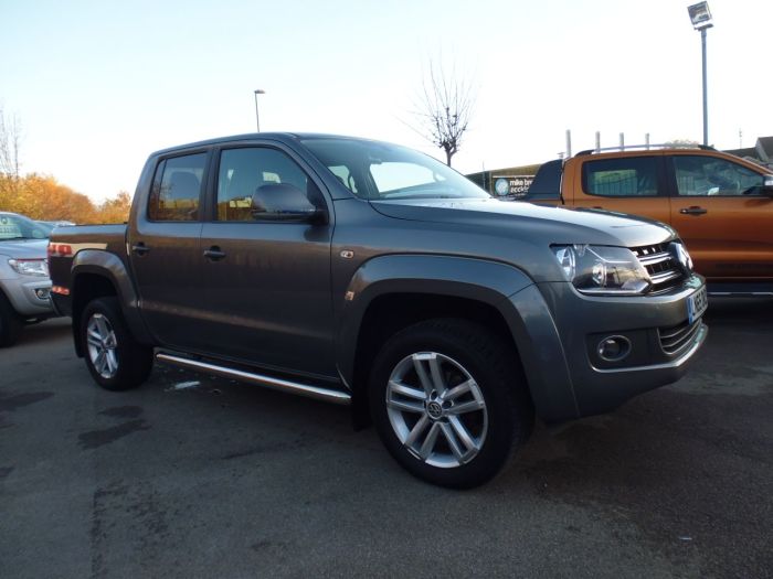 Volkswagen Amarok D/Cab Pick Up Highline 2.0 BiTDI 180 BMT 4MTN Auto Four Wheel Drive Diesel Grey
