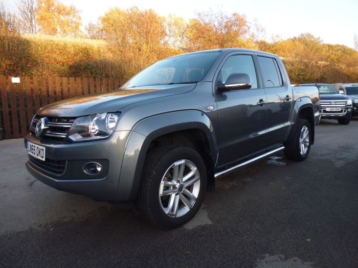 Volkswagen Amarok D/Cab Pick Up Highline 2.0 BiTDI 180 BMT 4MTN Auto Four Wheel Drive Diesel Grey