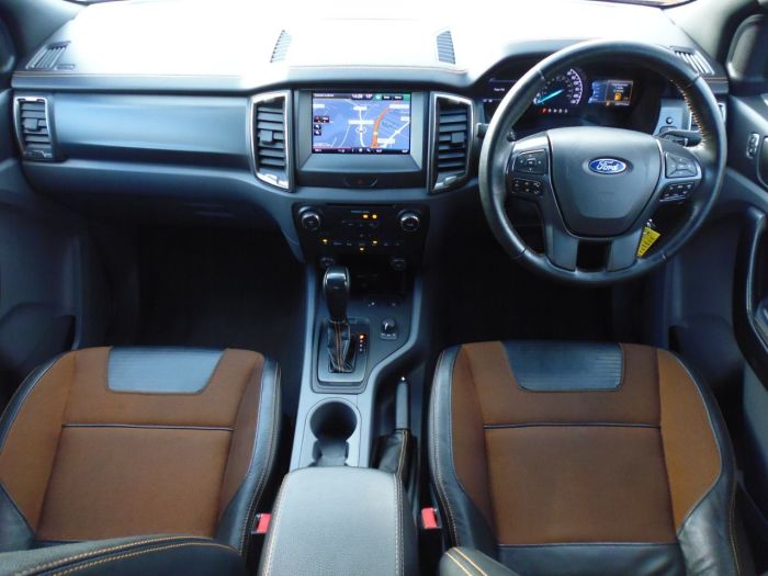 Ford Ranger Pick Up Double Cab Wildtrak 3.2 TDCi 200 Auto Four Wheel Drive Diesel Orange