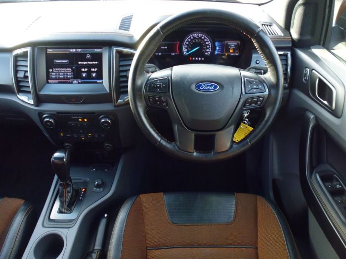 Ford Ranger Pick Up Double Cab Wildtrak 3.2 TDCi 200 Auto Four Wheel Drive Diesel Orange