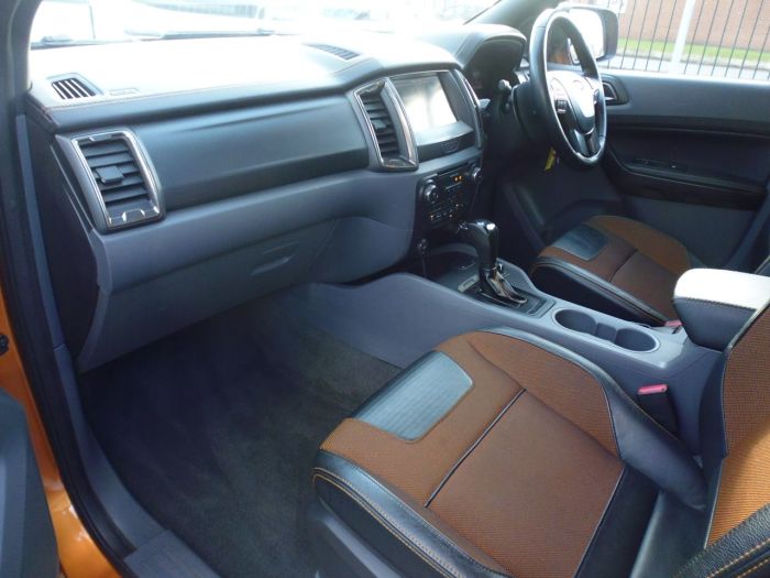 Ford Ranger Pick Up Double Cab Wildtrak 3.2 TDCi 200 Auto Four Wheel Drive Diesel Orange