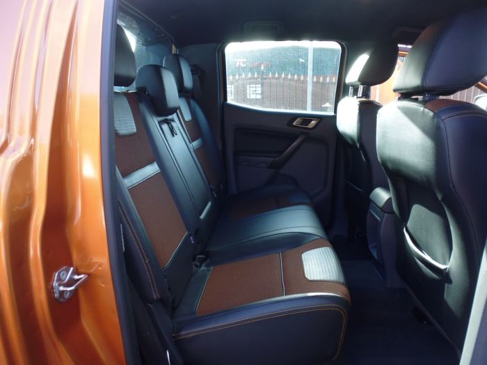 Ford Ranger Pick Up Double Cab Wildtrak 3.2 TDCi 200 Auto Four Wheel Drive Diesel Orange