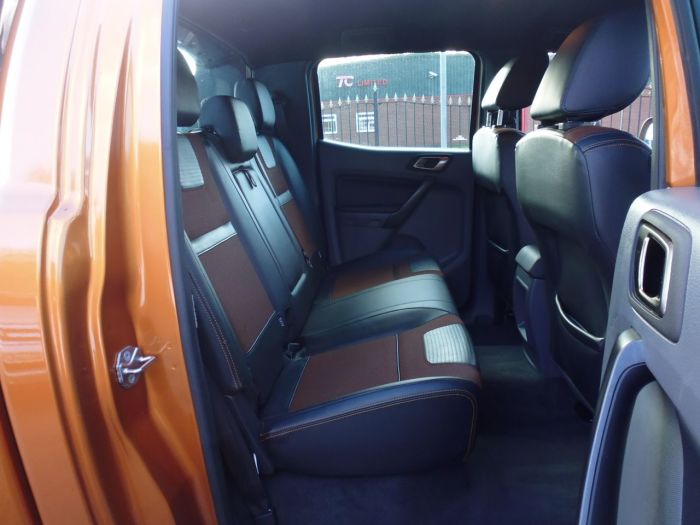 Ford Ranger Pick Up Double Cab Wildtrak 3.2 TDCi 200 Auto Four Wheel Drive Diesel Orange