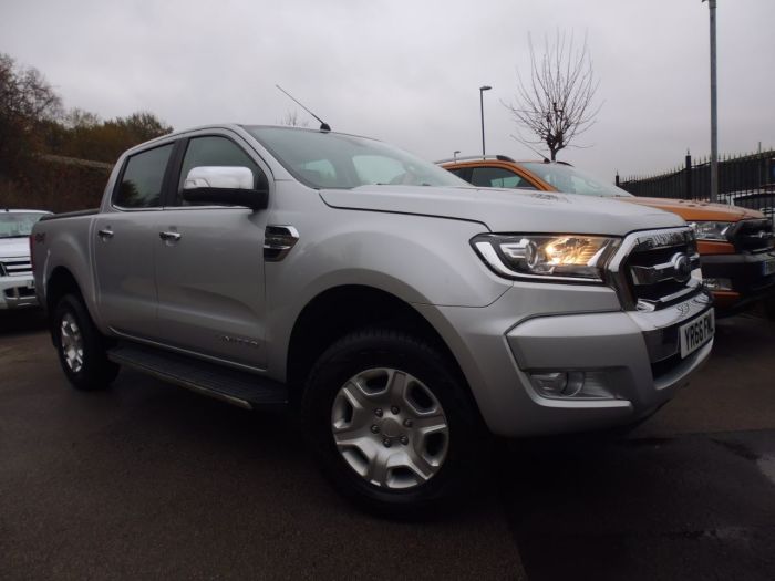 Ford Ranger Pick Up Double Cab Limited 2 2.2 TDCi Four Wheel Drive Diesel Silver