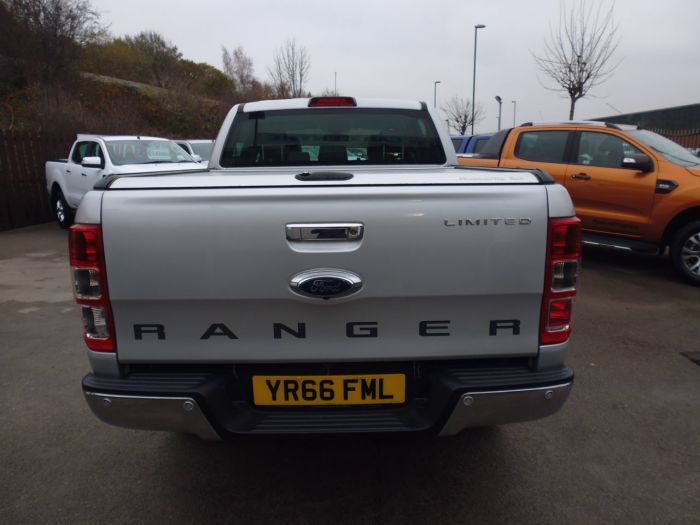 Ford Ranger Pick Up Double Cab Limited 2 2.2 TDCi Four Wheel Drive Diesel Silver
