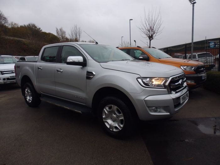 Ford Ranger Pick Up Double Cab Limited 2 2.2 TDCi Four Wheel Drive Diesel Silver